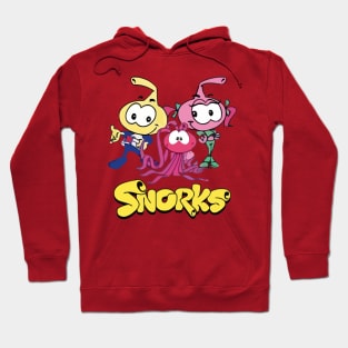 Swim along Snorks Cast Tribute Hoodie